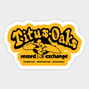 Titus Oaks Sticker